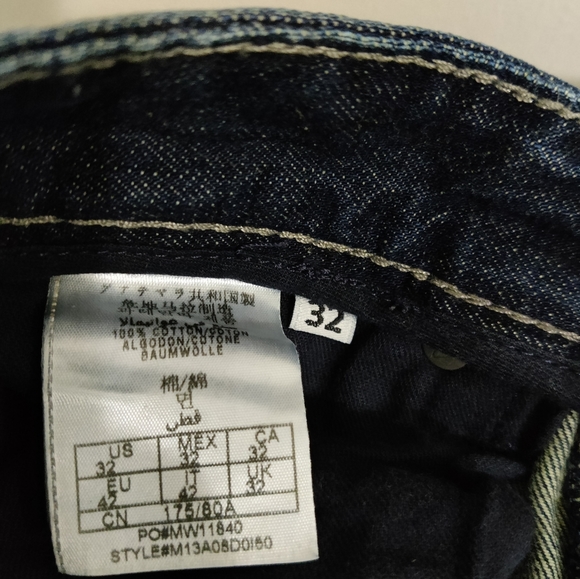 Men' Guess Falcon Boot Cut Jeans - 32 - Picture 7 of 11